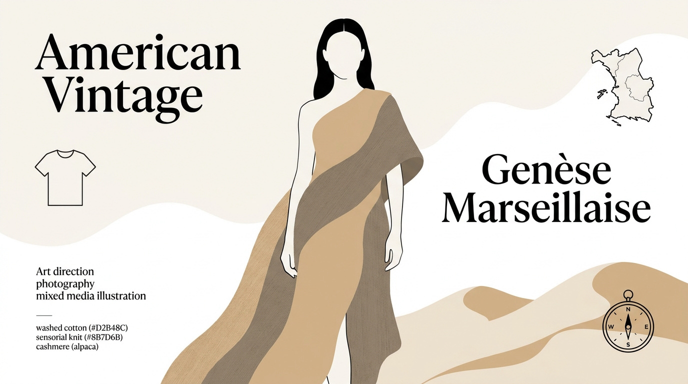 Boutique American Vintage à l'esthétique épurée