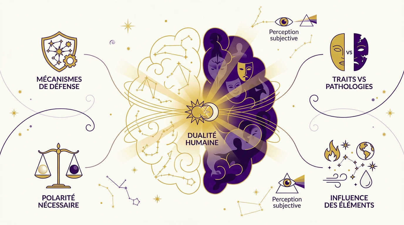 Dualité humaine et archétypes astrologiques