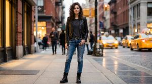 Look rock femme : les secrets d'une allure chic et rebelle