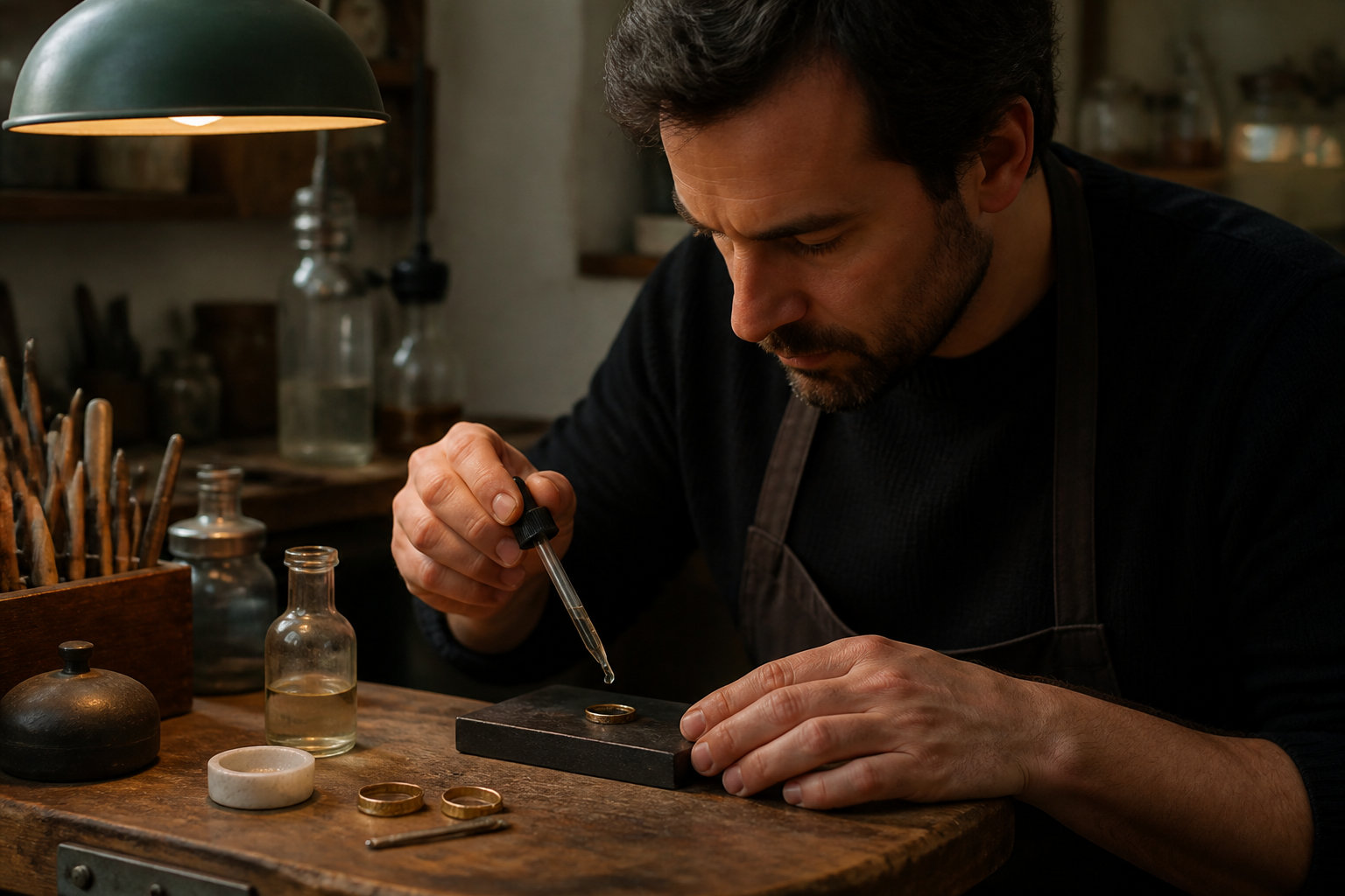 L'expertise en atelier : confirmer la noblesse de la pièce