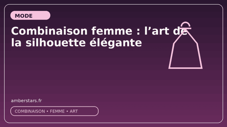 Combinaison femme : l'art de la silhouette élégante