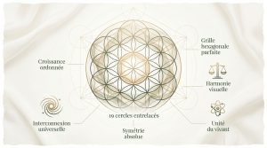 Signification fleur vie : l'harmonie d'une géométrie sacrée