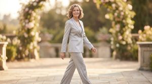 Tailleur mariage 60 ans : l'élégance du mouvement
