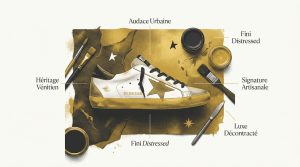 Golden Goose femme : l'élégance du luxe usé et artisanal