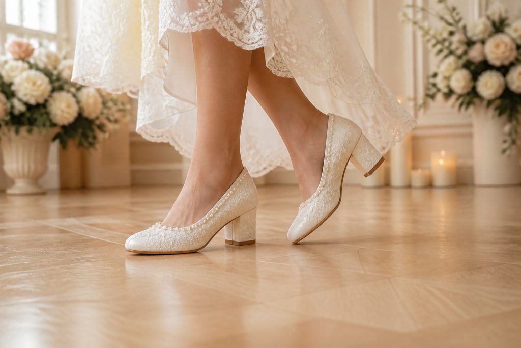 Chaussure mariage femme 60 ans : le confort chic