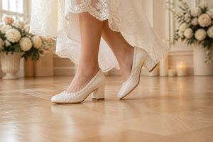 Chaussure mariage femme 60 ans : le confort chic