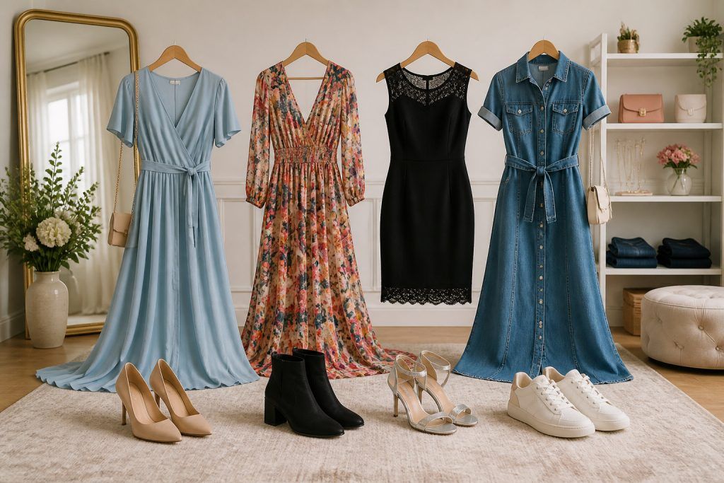 Chaussures et robes : l'accord parfait pour sublimer