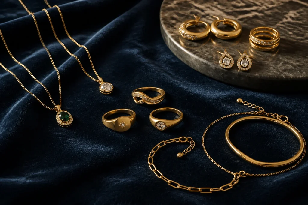 Bijoux en vermeil eclat dore et luxe accessible