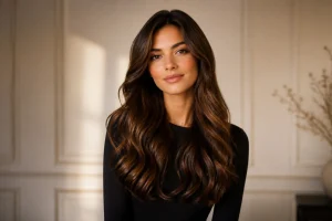 Cheveux chocolat noisette : la nuance qui sublime