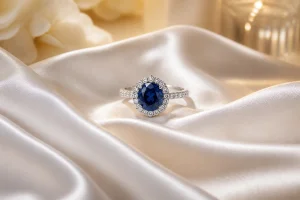La bague de fiançailles saphir : symbole d'un amour éternel