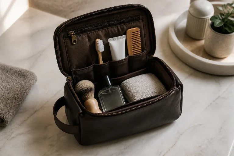 La trousse toilette homme : l'essentiel pour vos essentiels