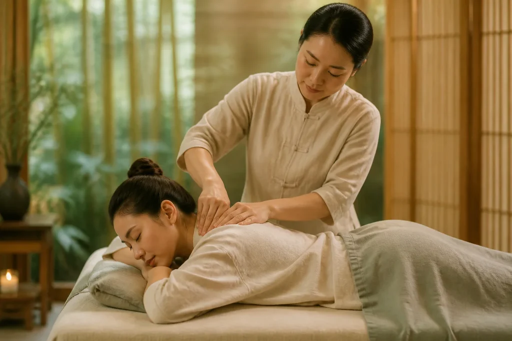 Massage chinois apaisant