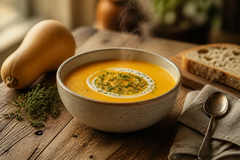 Recette velouté butternut : l'art de la soupe réconfortante