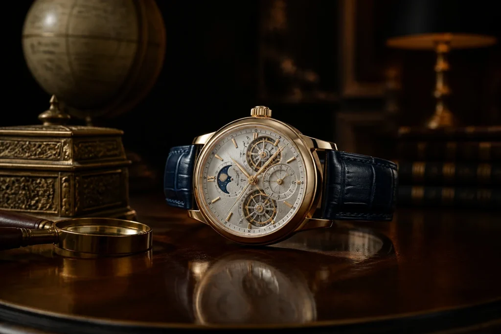 Montre de luxe artisanat et raffinement