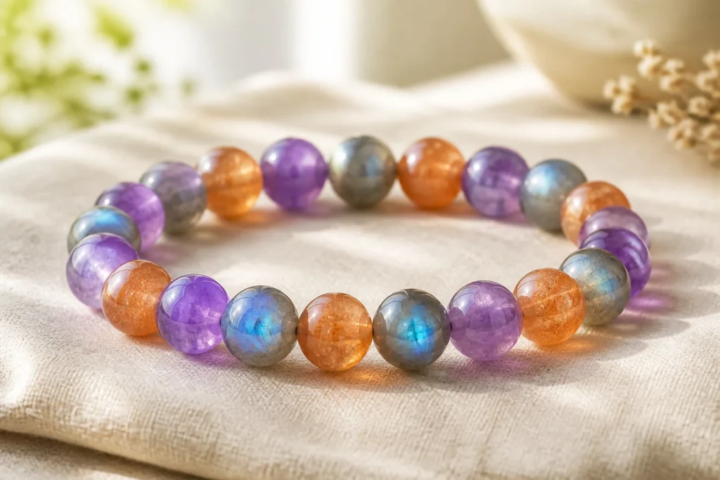 Bracelet anti stress pierres naturelles