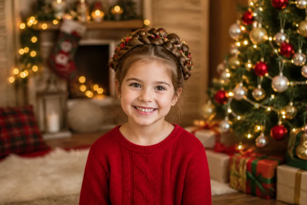 Coiffure enfant Noël : idées festives et faciles