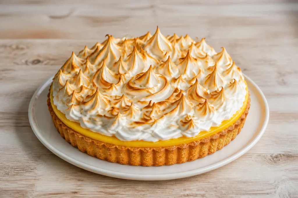 Tarte au citron meringuee parfaite