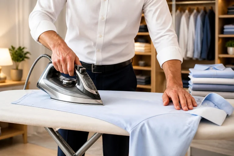 Le repassage de chemise : l'art d'une allure parfaite