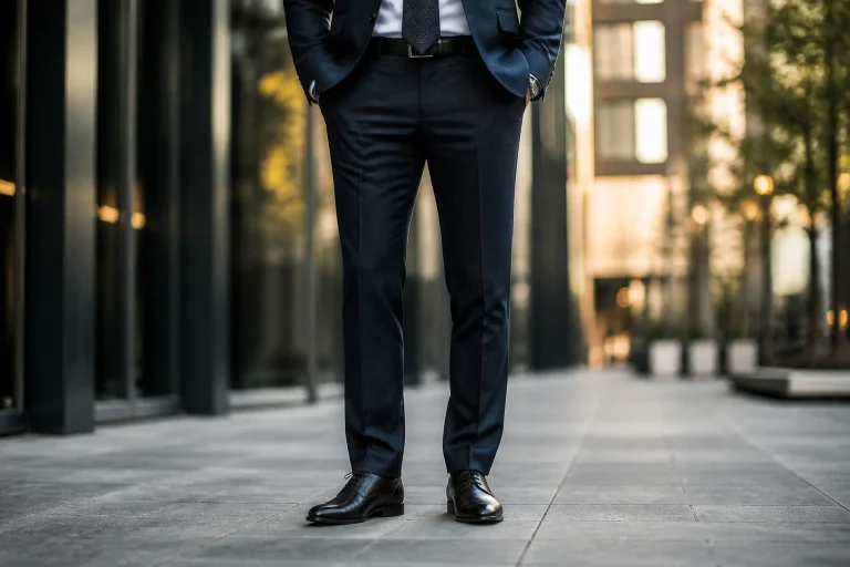 Longueur pantalon homme : décoder W, L et la cassure